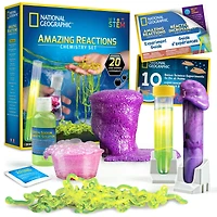 National Geographic™ Amazing Reactions Chemistry Set