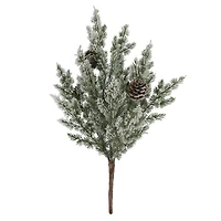 23.5" Snowy Pine & Pinecone Deluxe Bush by Ashland®