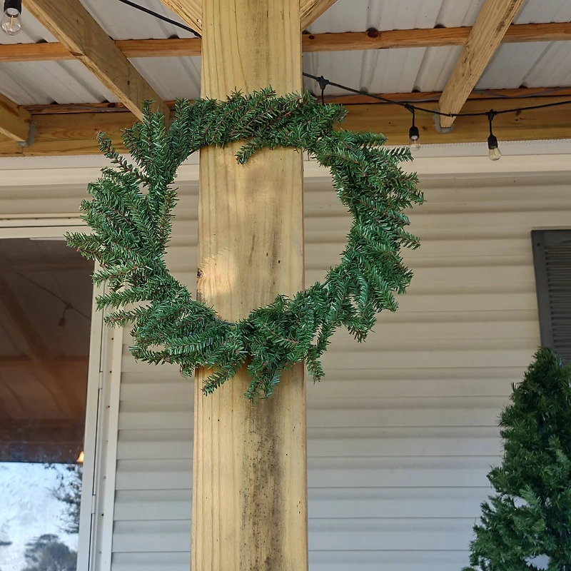 16" Mini Pine Artificial Christmas Wreath