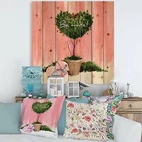 Designart - Heart Shaped Valentine House Plant