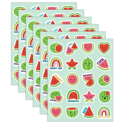 Teacher Created Resources® Watermelon Smelly Stickers, 6 Packs of 120
