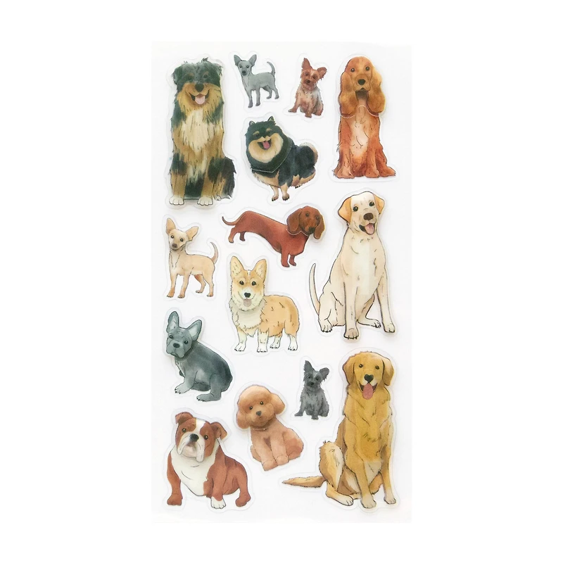 Dog Breeds Dimensional Stickers by Recollections™