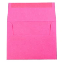 JAM Paper A2 Ultra Fuchsia Hot Pink Invitation Envelopes, 50ct.