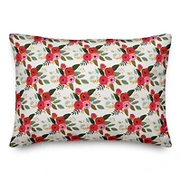 Flowers Throw Pillow