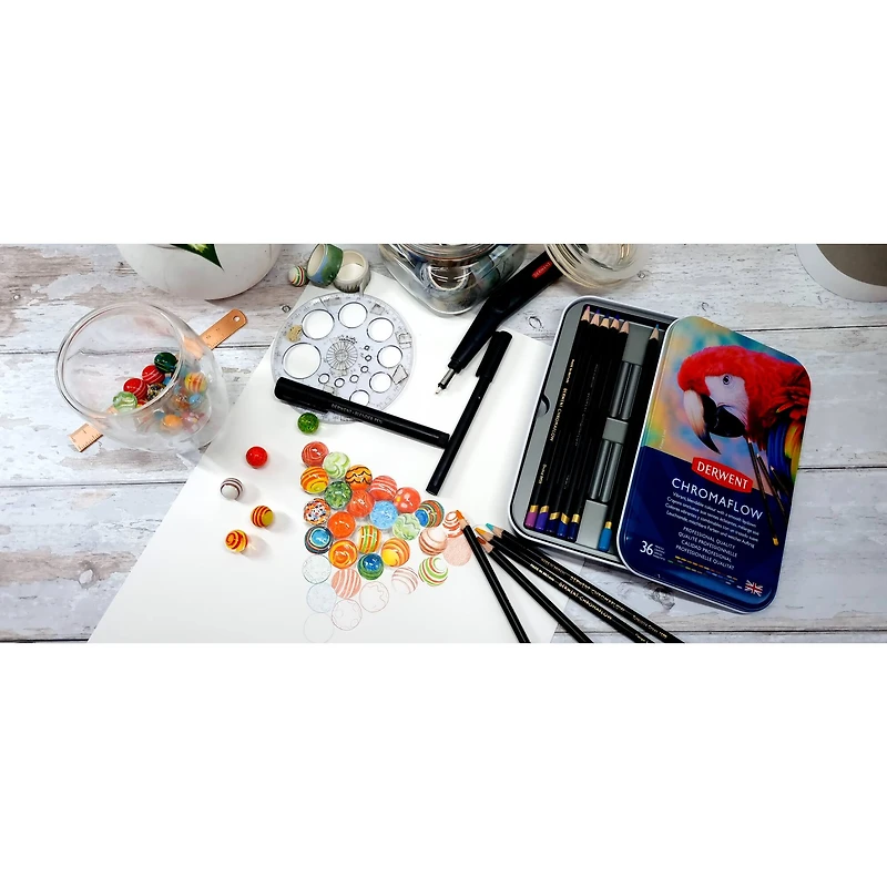 Derwent® Chromaflow 36-Pencil Set
