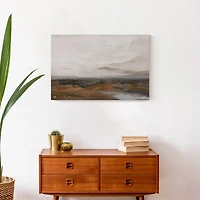 Moody Riverscape 24" x 16" Canvas Wall Art