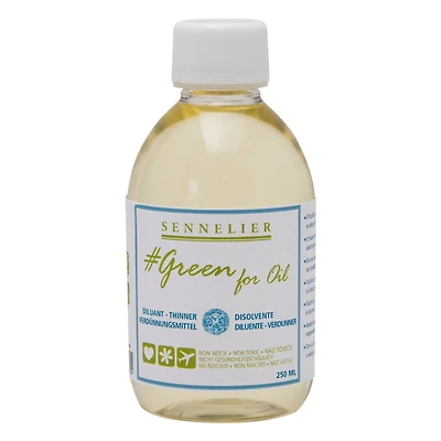 Sennelier Green for Oil Thinner, 250mL