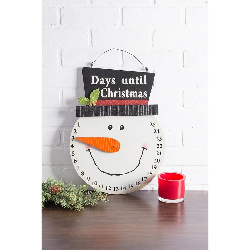 DII® Snowman Days Til Christmas Hanging Sign