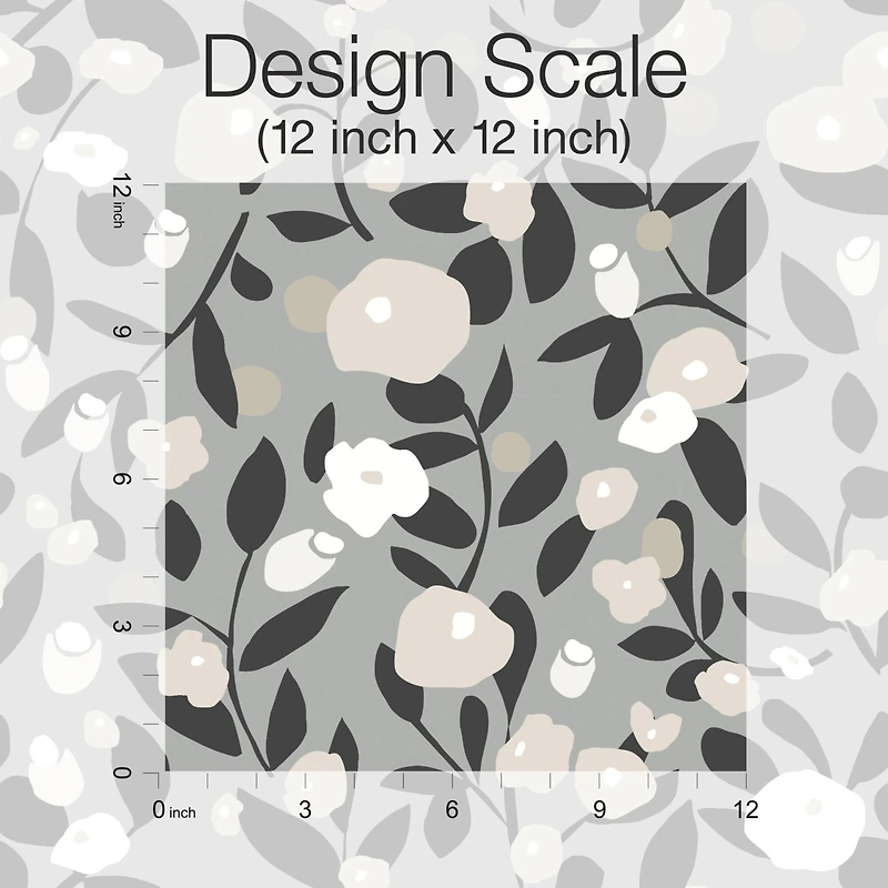 RoomMates Kensington Garden Peel & Stick Wallpaper