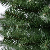 7ft. Pre-Lit Pencil Artificial Christmas Tree, Warm White Mini LED Lights by Ashland®