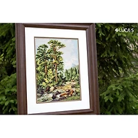 Luca-s Mountain River Counted Cross Stitch Kit