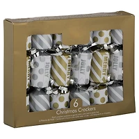 JAM Paper Classic English Christmas Crackers, 6ct.