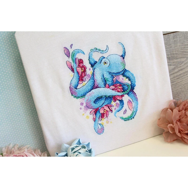 MP Studia Octopus Cross Stitch Kit