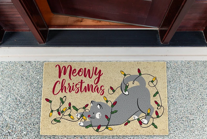 DII® Meowy Christmas Doormat