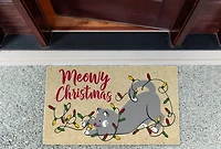 DII® Meowy Christmas Doormat