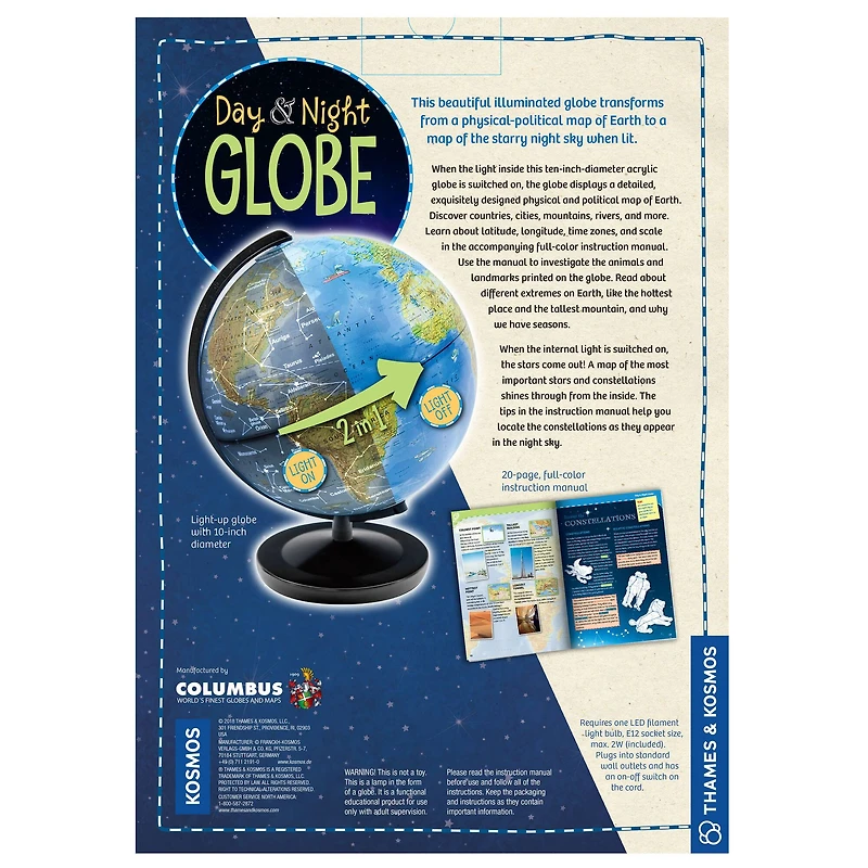 Thames & Kosmos Day & Night Globe