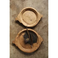 Hello Honey® Hand Carved Wooden Bowl Set