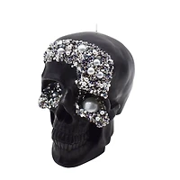 5" Black Skull with Pearls Unscented Candle by Ashland®