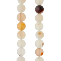 12 Pack: Matte Chalcedony Round Beads, 10mm by Bead Landing™