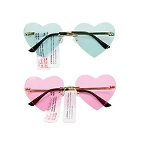 Assorted Heart Novelty Glasses, 1pc. by Fab Finds