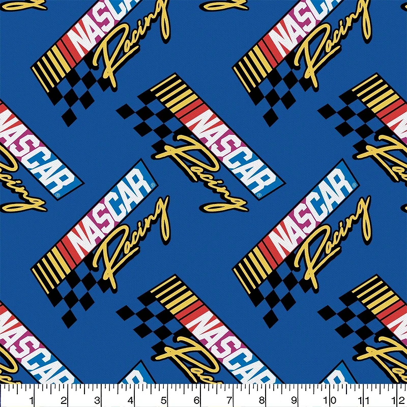 Nascar Cotton Fabric 8yd. Bolt