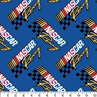 Nascar Cotton Fabric 8yd. Bolt