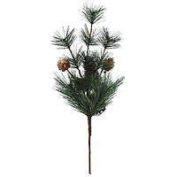 16" Snowy Pine & Pinecone Pick by Ashland®