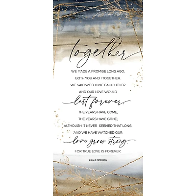 Together by Anne Peterson Wall Plaque