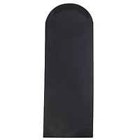 JAM Paper 4.75" x 11" Black Linen Policy Business Envelopes, 25ct.