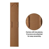 Glitzhome® 5ft. Wooden Nutcracker Porch Sign