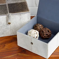 Gray Leather Natural Box Set, 8" & 10"