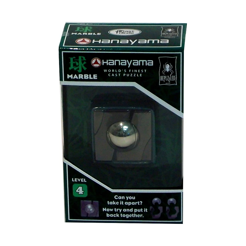 Hanayama Marble Level 4 Cast Puzzle