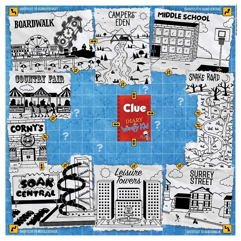 CLUE®: Diary of a Wimpy Kid