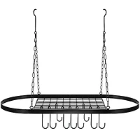Sorbus Ceiling Mounted Pot & Pan Rack