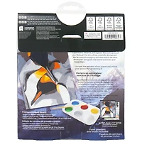 BBC Earth Canvas Board Penguin Paint by Number