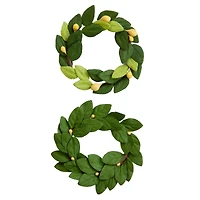 Green Paper Wreath Embellishments by Recollections™