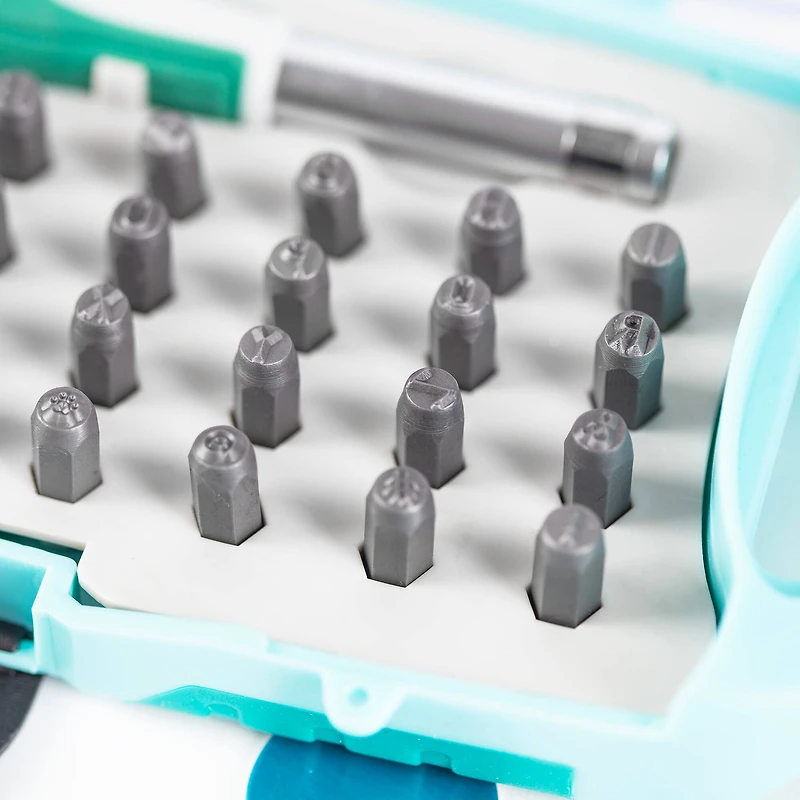 CousinDIY Stamp & Go Tools Stamping Tool Set with Blanks