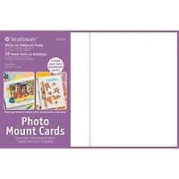 Strathmore® White Photo Mount Cards & Envelopes