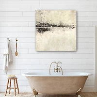 Reflection In Ebony Canvas Giclee