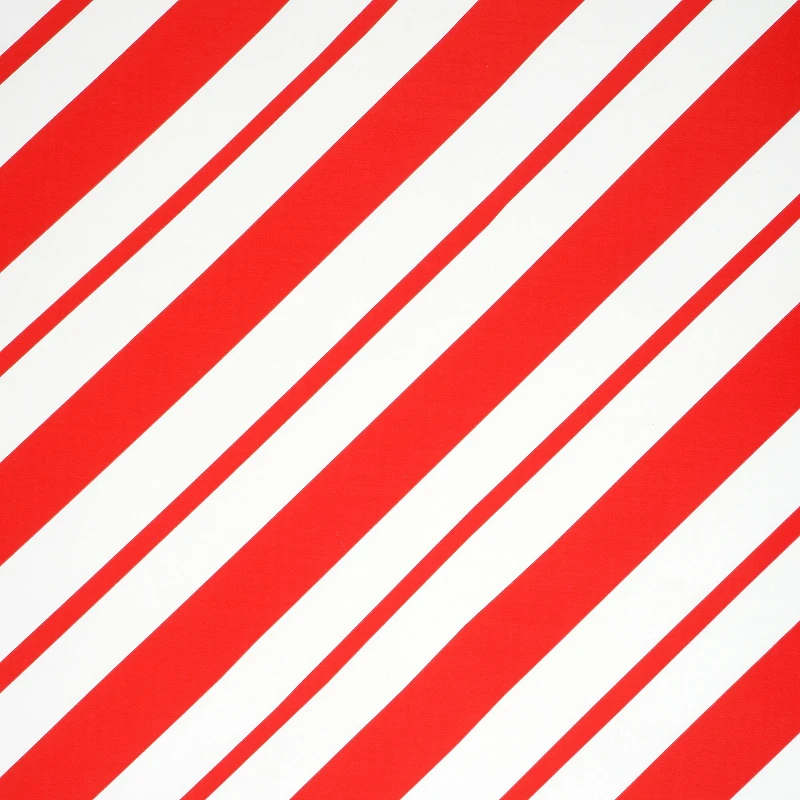 Red & White Diagonal Stripes Premium Gift Wrap by Celebrate It™