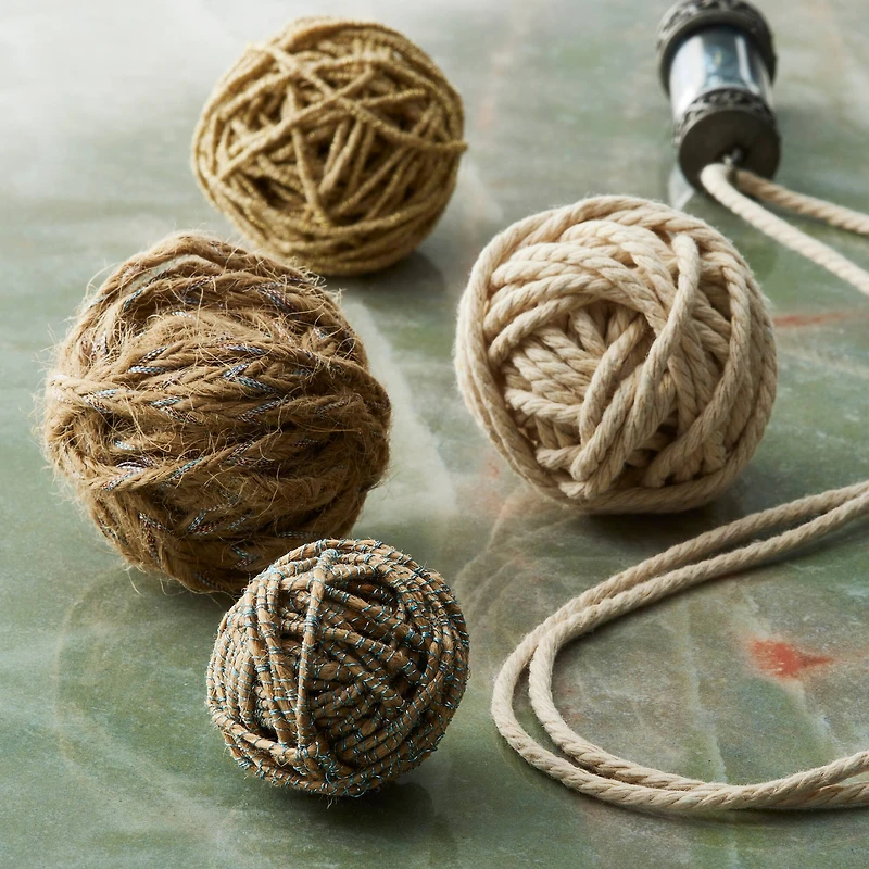 6 Packs: 4 ct. (24 total) Natural Metallic Jute & Cotton Cording by Bead Landing™