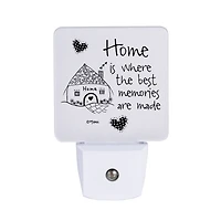 Marci Art Home Is Where The Best Memories Are Made Night Light
