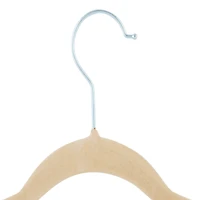 Simplify Ivory Children's Velvet Hangers, 6ct.