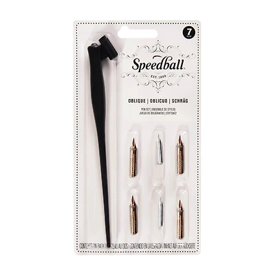 Speedball® Oblique Pen Set