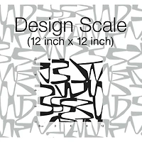 RoomMates Black Enigmatic Peel & Stick Wallpaper