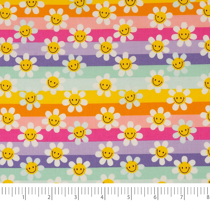 SINGER Modern Daisy Cotton Fabric Bundle