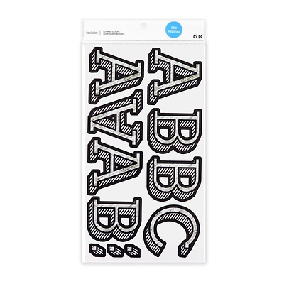Shadow Alphabet Stickers by Recollections™