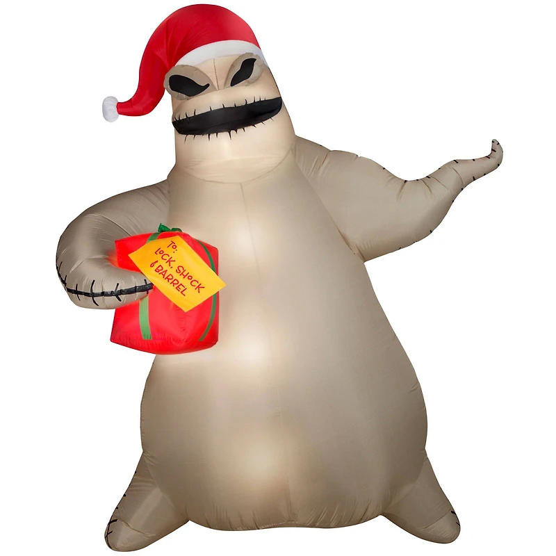 10.5ft. Giant Airblown® Inflatable Oogie Boogie with Present for Lock, Shock & Barrel
