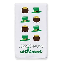 Leprechauns Welcome St. Patrick's Day Tea Towel Set