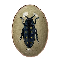 Hello Honey® 7" Insect & Bird Design Stoneware Bowl Set